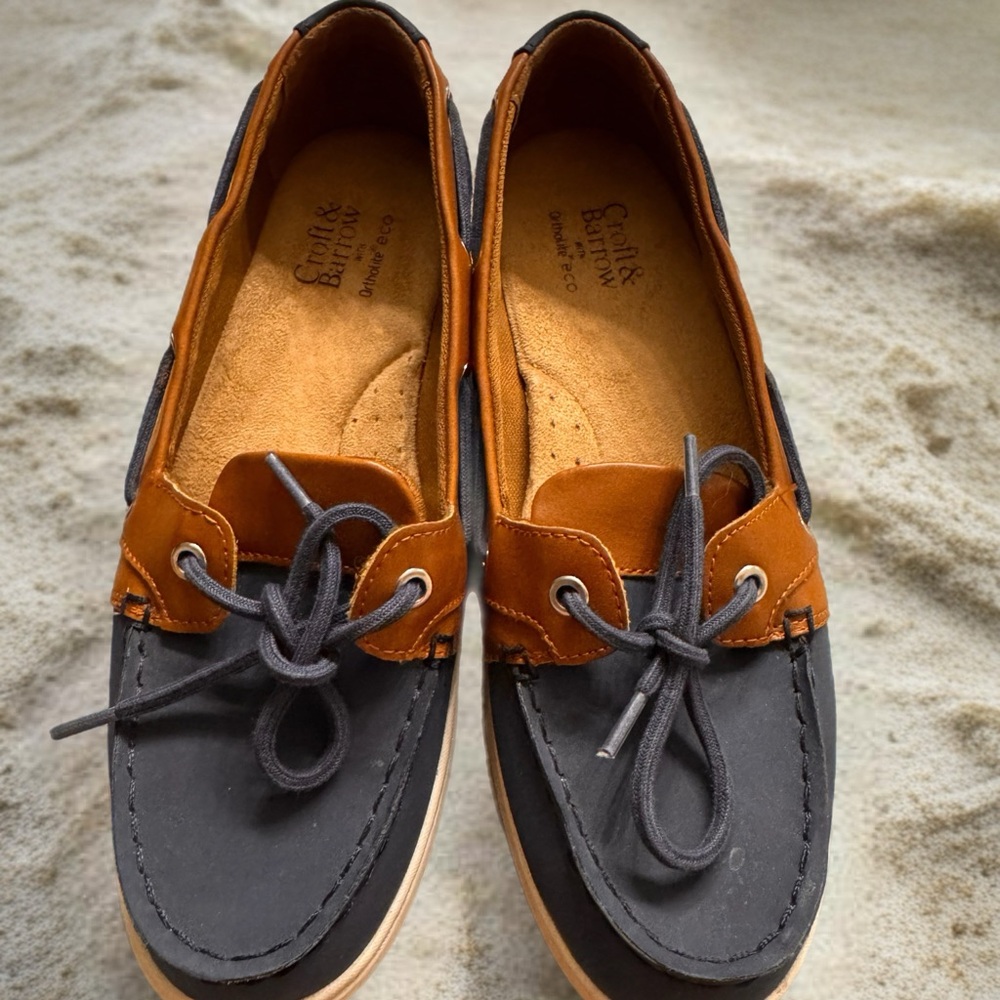 Women’s  Croft & Barrow Two-Tone Boat Shoes